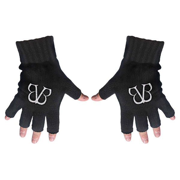 Black Veil Brides Unisex Fingerless Gloves: Logo