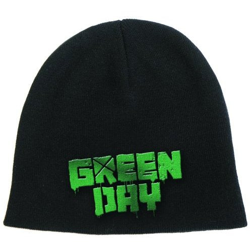 Green Day Unisex Beanie Hat: Logo