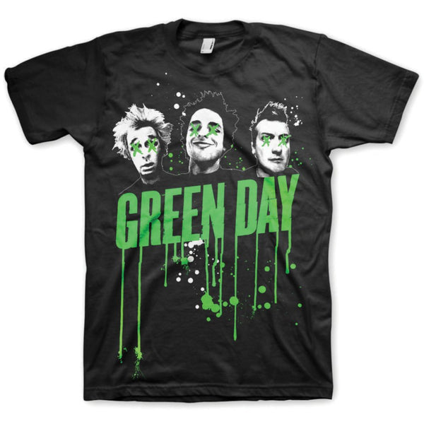Green Day Unisex Tee: Drips 