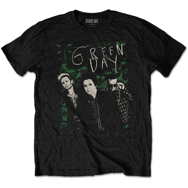 Green Day Unisex Tee: Green Lean 