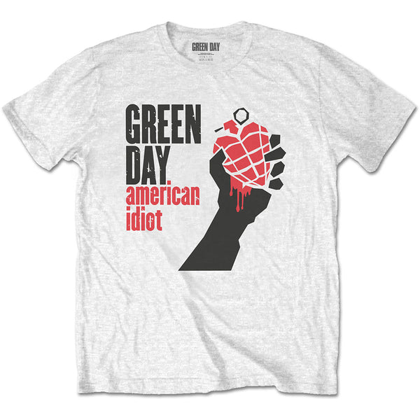Green Day Unisex Tee: American Idiot 
