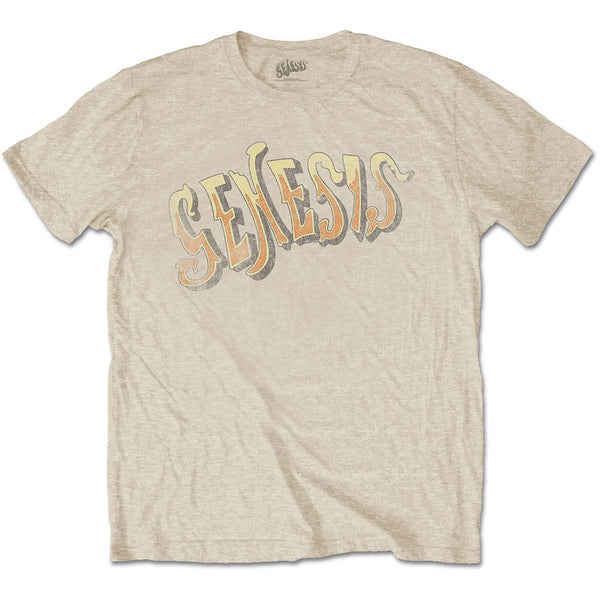 Genesis Unisex Tee: Vintage Logo - Golden (XX-Large)
