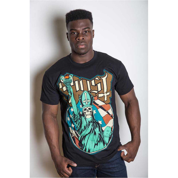Ghost Unisex Tee: Statue of Liberty (XX-Large)