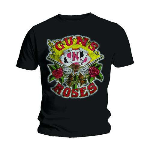 Guns N' Roses Unisex Tee: Cards 