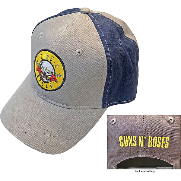 Guns N' Roses Unisex Baseball Cap: Circle Logo (2-Tone)