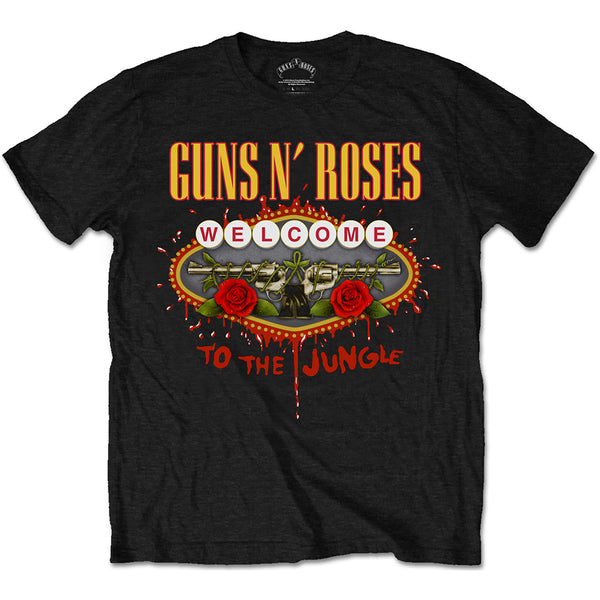 Guns N' Roses Unisex Tee: Welcome to the Jungle 