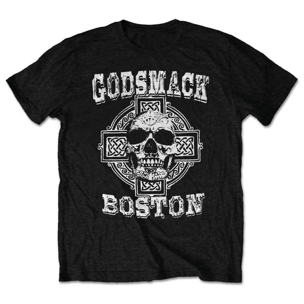 Godsmack Unisex Tee: Boston Skull (Retail Pack) (XX-Large)