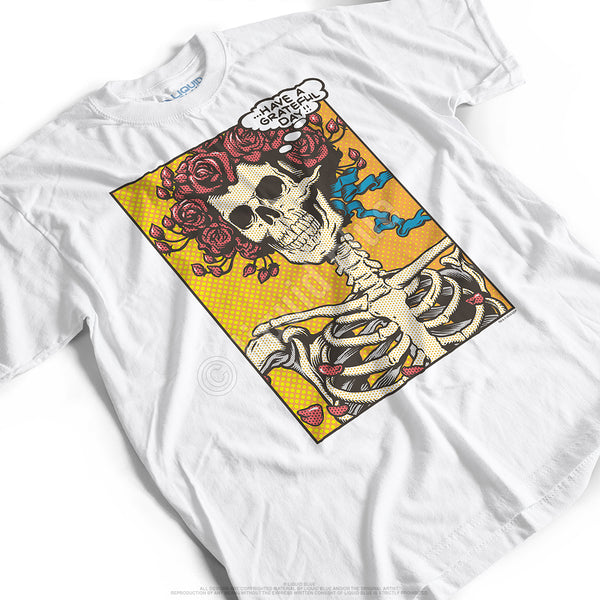 Grateful Dead Pop Art Bertha t-shirt is available at Rocker Tee