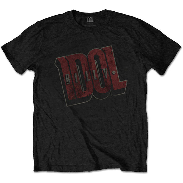 Billy Idol Unisex Tee: Vintage Logo (XX-Large)