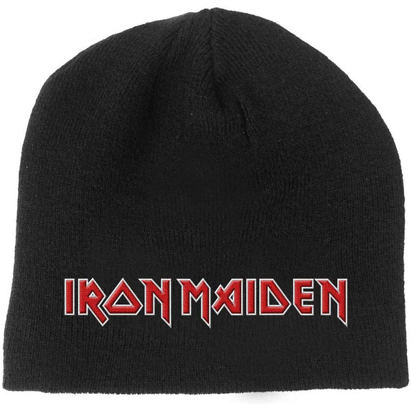 Iron Maiden Unisex Beanie Hat: Logo