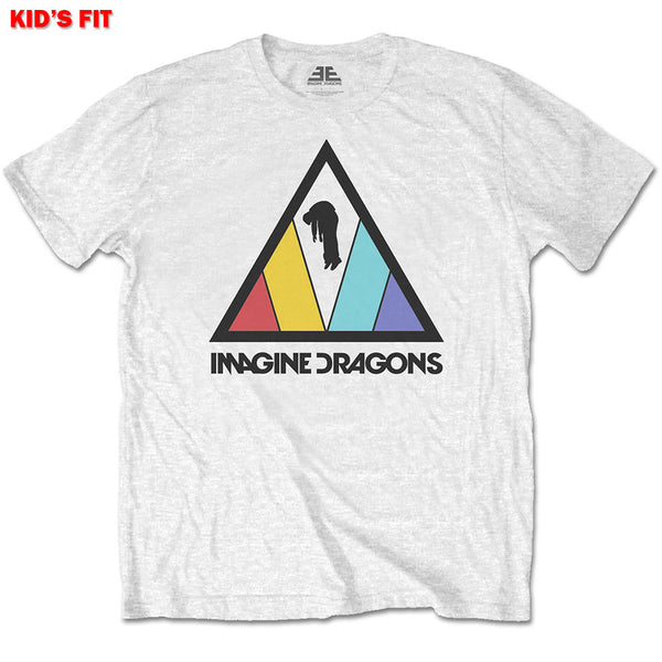 Imagine Dragons Kids Tee: Triangle Logo (13 - 14 Years)