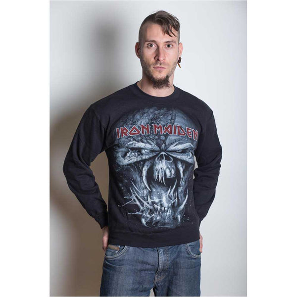 Iron Maiden Unisex Sweatshirt: Final Frontier Eddie 