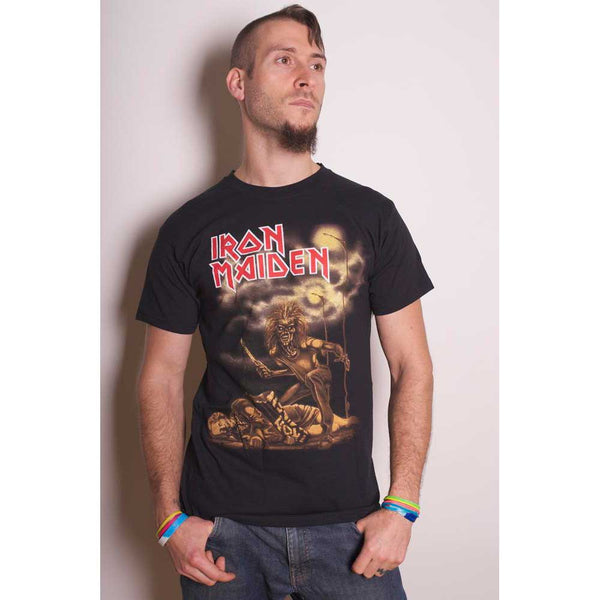 Iron Maiden Unisex Tee: Sanctuary 