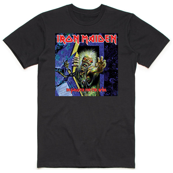 Iron Maiden Unisex Tee: No Prayer for the Dying 