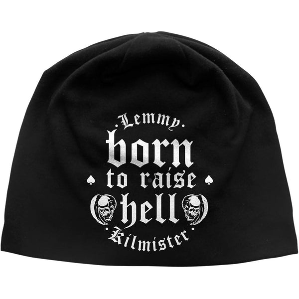 Lemmy Unisex Beanie Hat: Born to Raise Hell