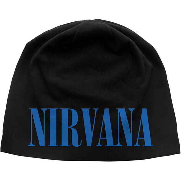 Nirvana Unisex Beanie Hat: Logo