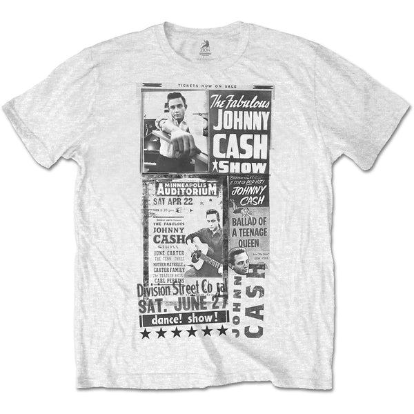 Johnny Cash Unisex Tee: The Fabulous Johnny Cash Show (XX-Large)