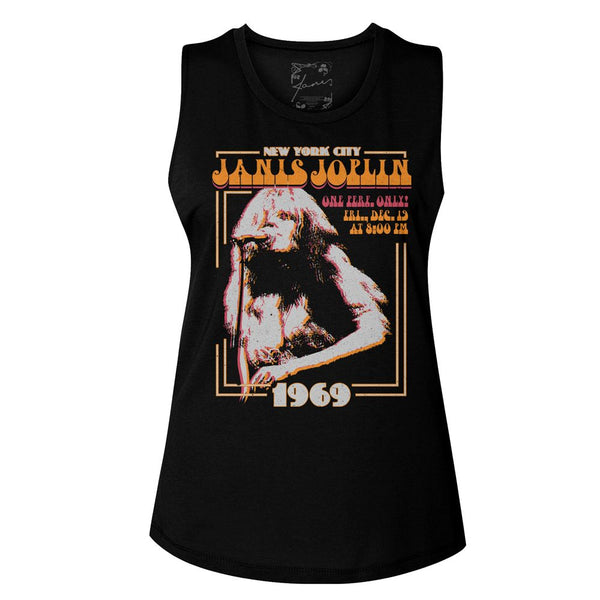 Janis Joplin New York ladies muscle tank shirt.
