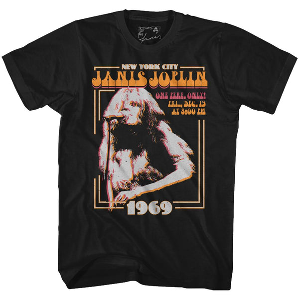 Janis Joplin New York adult short sleeve t-shirt