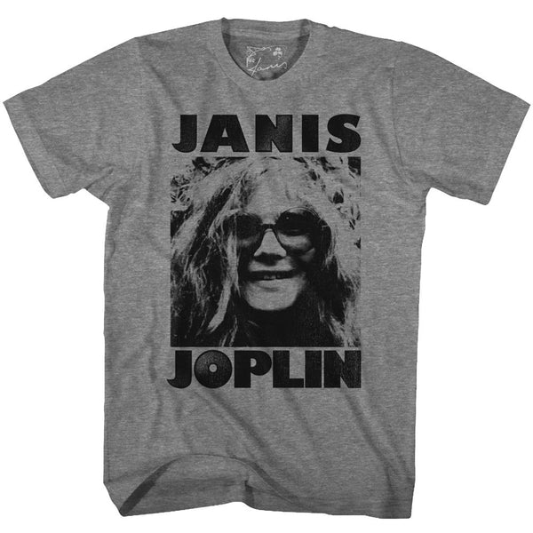 Janis Joplin Janis adult short sleeve t-shirt.