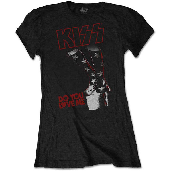 KISS Ladies Tee: Do You Love Me 