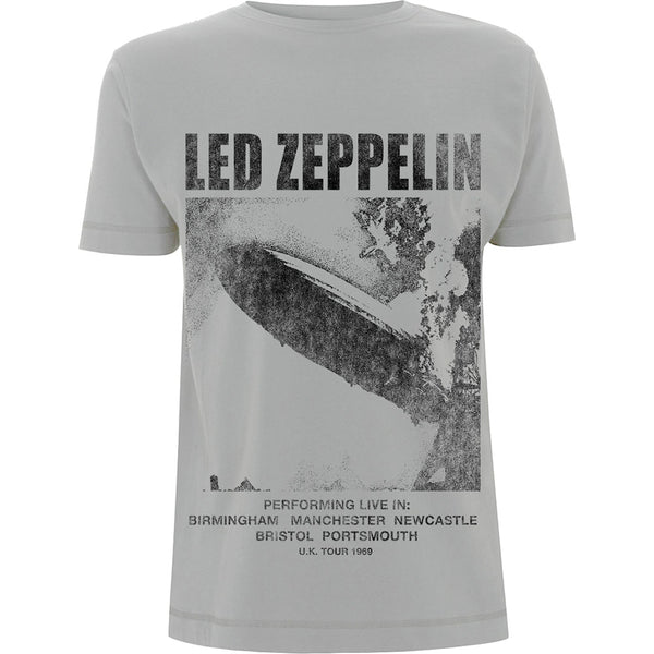 Led Zeppelin Unisex Tee: UK Tour '69 LZ1. 