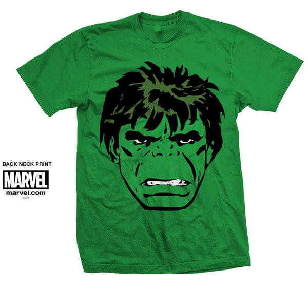 Marvel Comics Unisex Tee: Hulk Big Head (XX-Large)