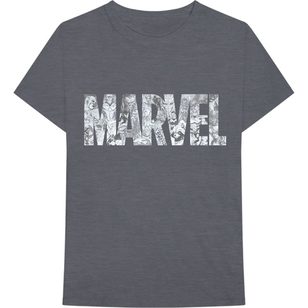 Marvel Comics Unisex Tee: Infill Logo 