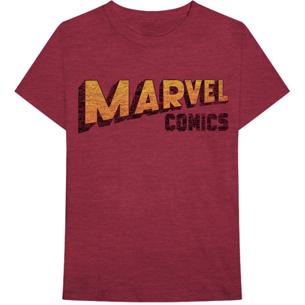 Marvel Comics Unisex Tee: Warped Logo 