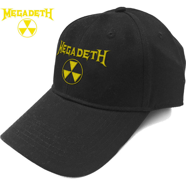 Megadeth Unisex Baseball Cap: Hazard Logo
