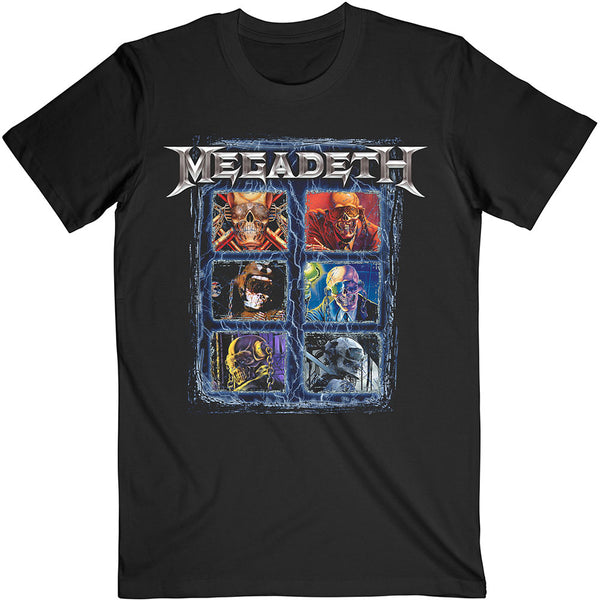 Megadeth Unisex Tee: Vic Head Grip 