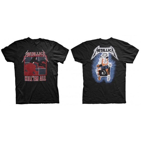 Metallica Unisex Tee: Kill 'Em All (Back Print) 