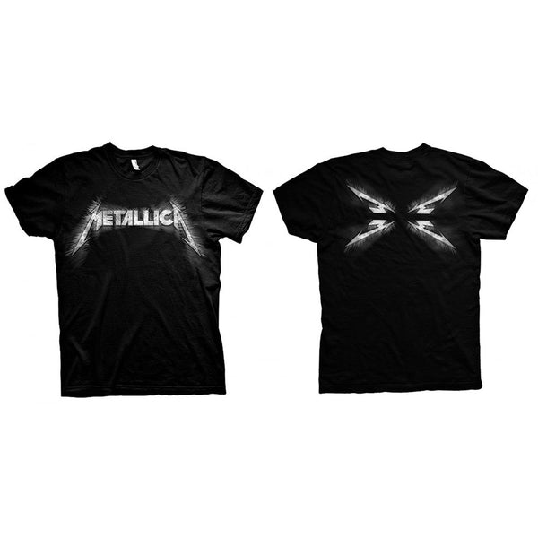 Metallica Unisex Tee: Spiked (Back Print) 
