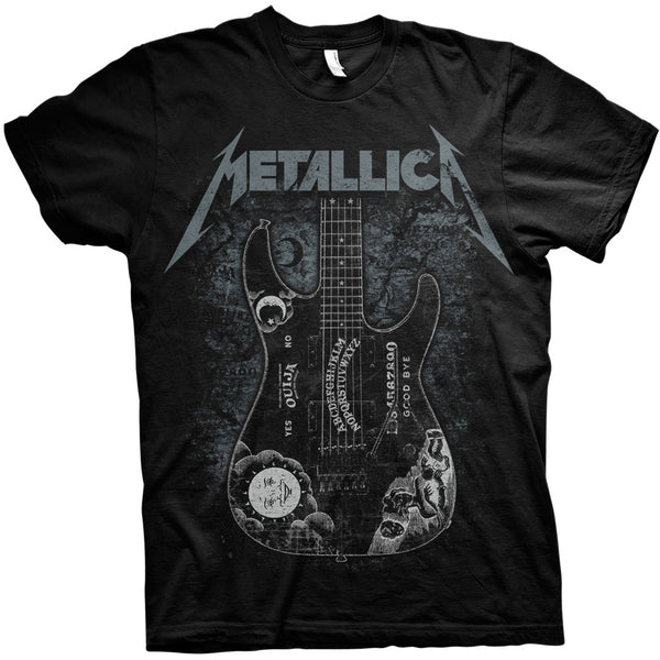Metallica Unisex Tee: Hammett Ouija Guitar 
