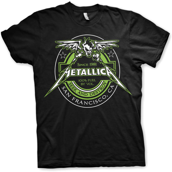 Metallica Unisex Tee: Fuel 