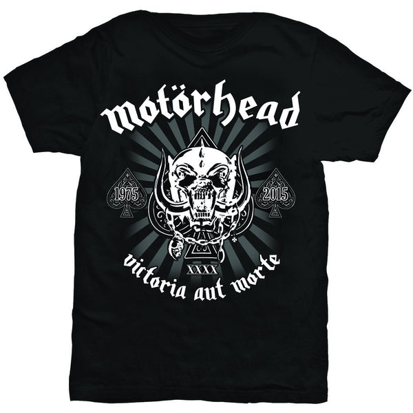 Motorhead Unisex Tee: Victoria Aut Morte 