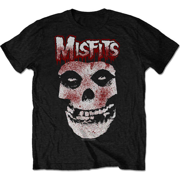 Misfits Unisex Tee: Blood Drip Skull (Retail Pack) (XX-Large)