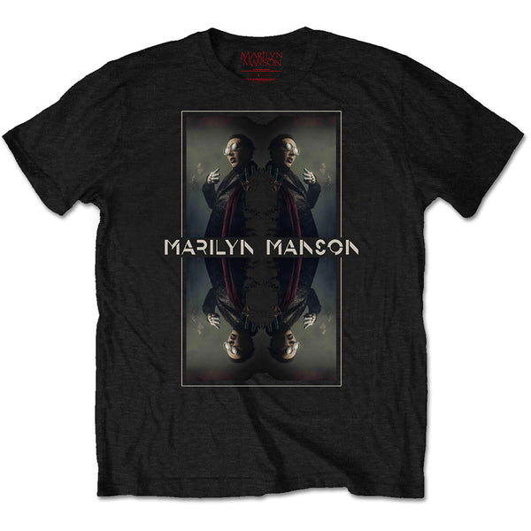 Marilyn Manson Unisex Tee: Mirrored (XX-Large)