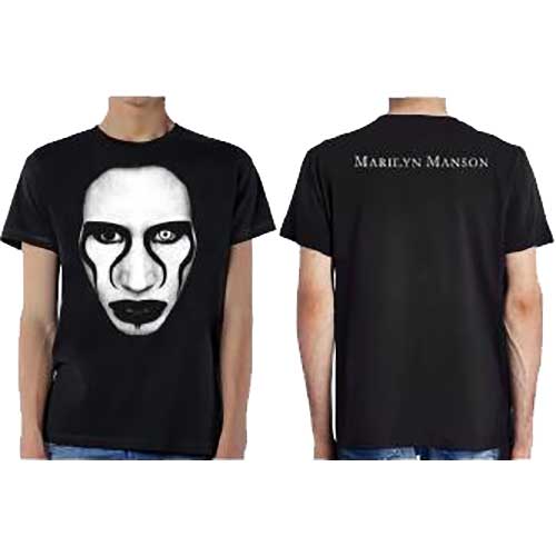 Marilyn Manson Unisex Tee: Defiant Ones (Ex Tour/Back Print) (XX-Large)