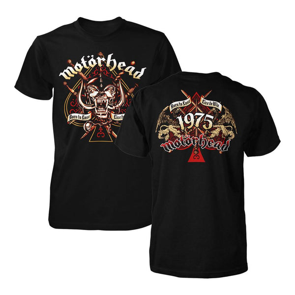 Motorhead Sword Spade men's t-shirt is available at Rocker Tee