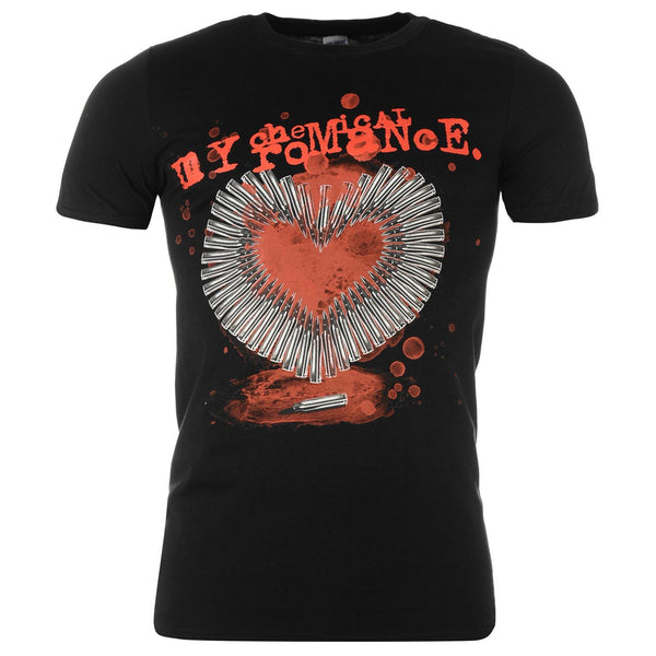 My Chemical Romance Smoking Gun t-shirt is available at Rocker Tee.