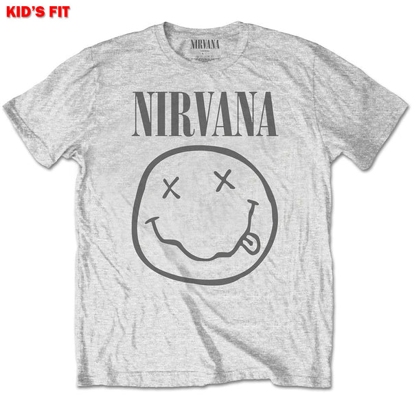 Nirvana Kids Tee: Yellow Smiley (13 - 14 Years)
