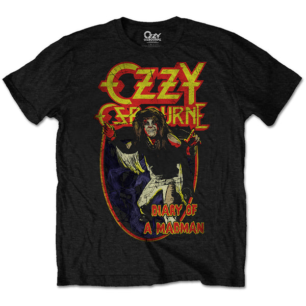 Ozzy Osbourne Unisex Tee: Diary of a Mad Man 