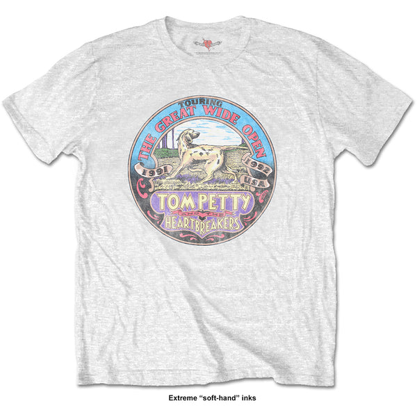 Tom Petty & The Heartbreakers Unisex Tee: The Great Wide Open (Soft Hand Inks) (XX-Large)
