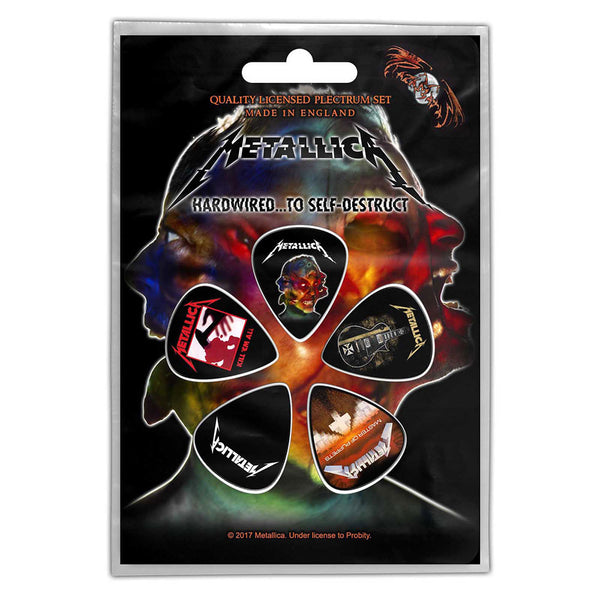 Metallica Plectrum Pack: Hardwired to self-destruct (Retail Pack)