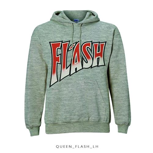 Queen Unisex Pullover Hoodie: Flash (XX-Large)
