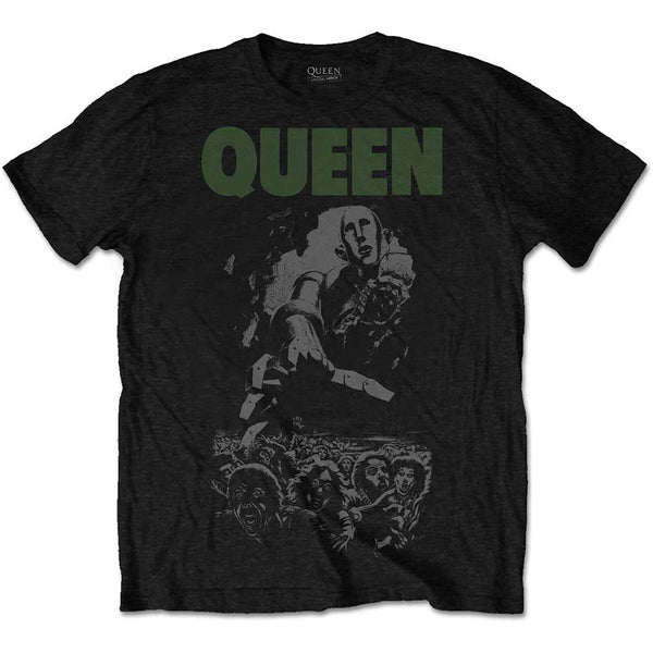 Queen Unisex Tee: News of the World 40th Full Cover (XX-Large)