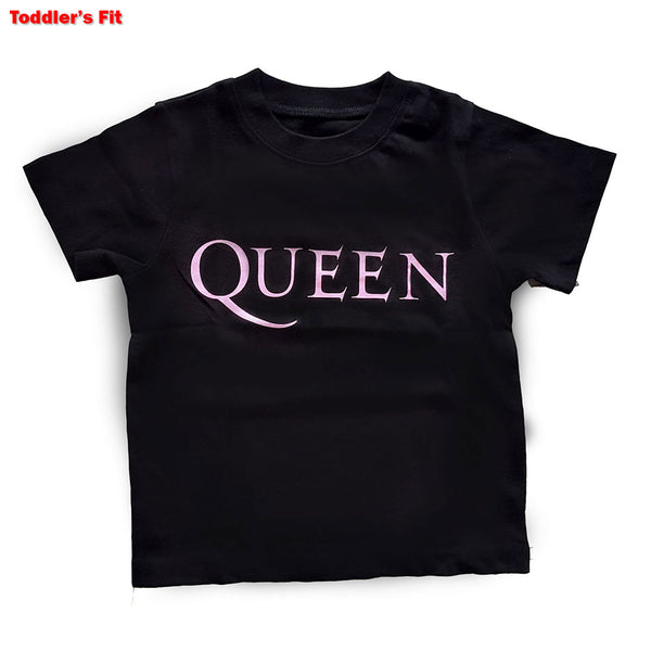 Queen Kids Tee (Toddler): Pink Logo (5 Years)