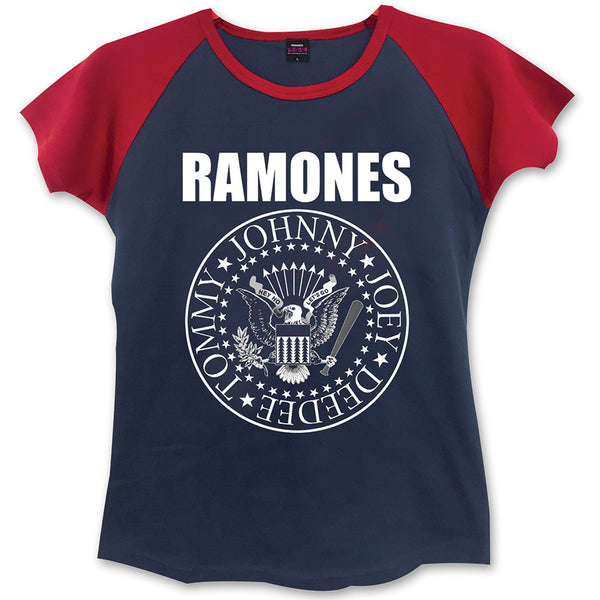 Ramones Ladies Fashion Tee: Presidential Seal (Skinny Fit) 