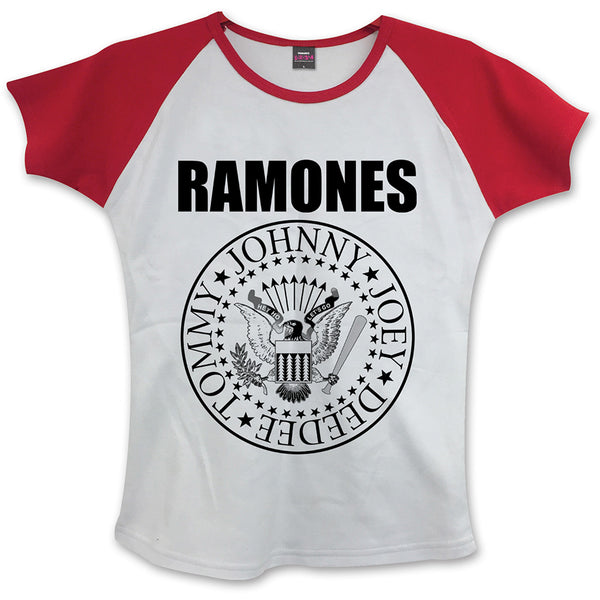 Ramones Ladies Fashion Tee: Presidential Seal (Skinny Fit) 